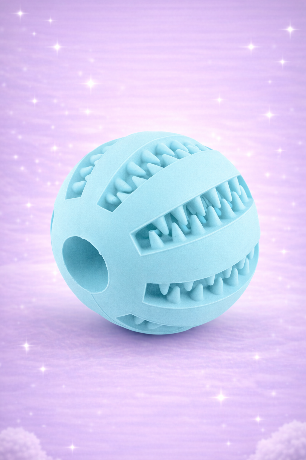Interactive dog treat ball