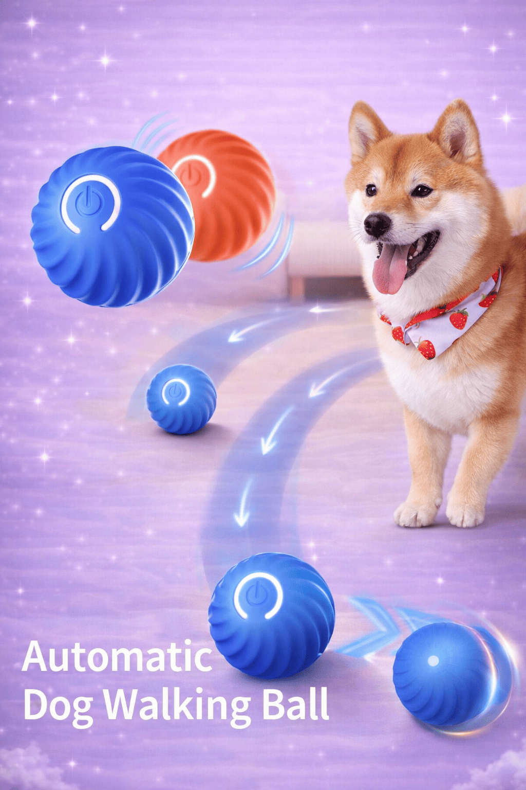 Smart moving ball