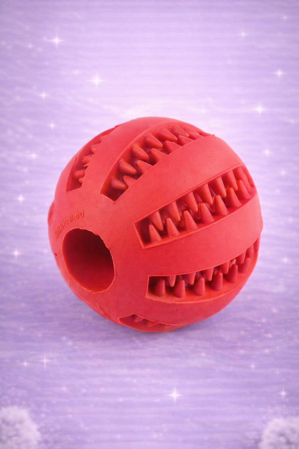 Interactive dog treat ball