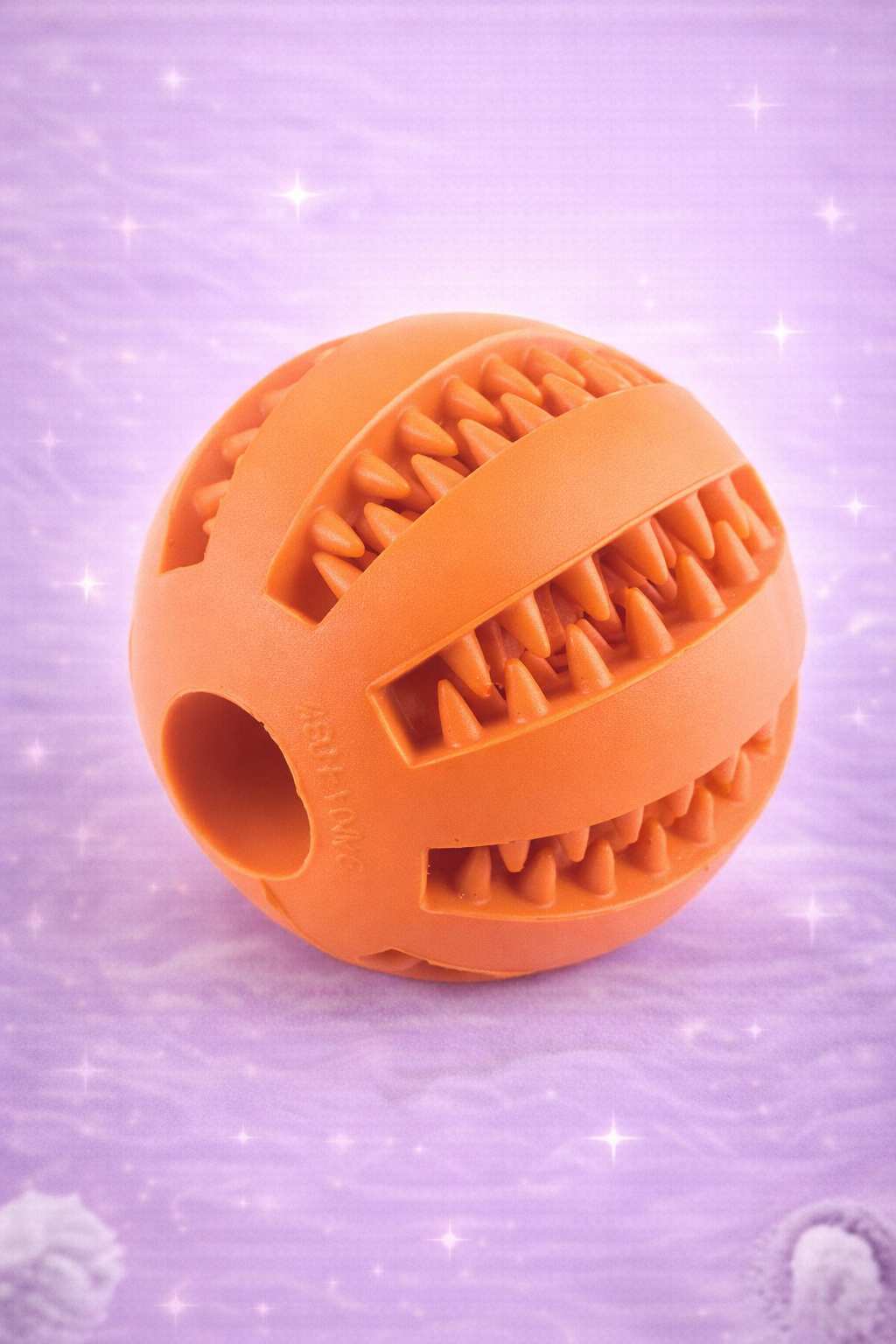 Interactive dog treat ball