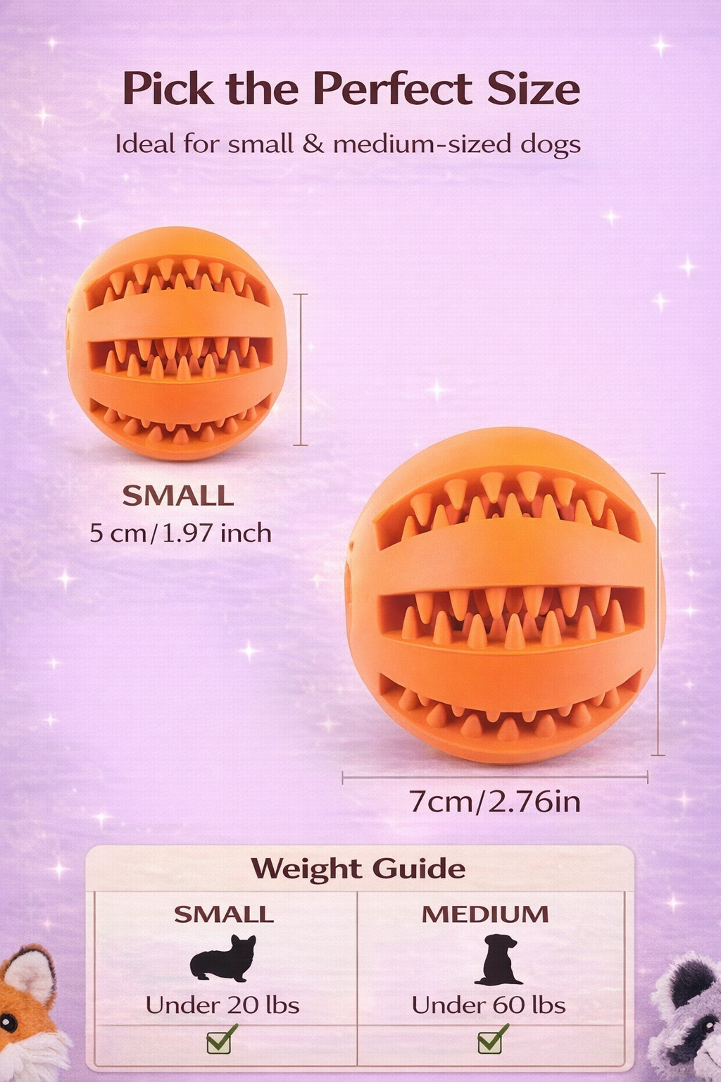 Interactive dog treat ball