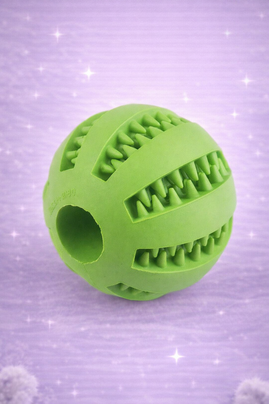 Interactive dog treat ball